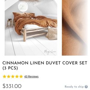 Magic Linen Duvet Cover Set